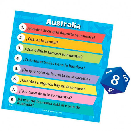 BrainBox El Mundo - juego de memoria en castellano