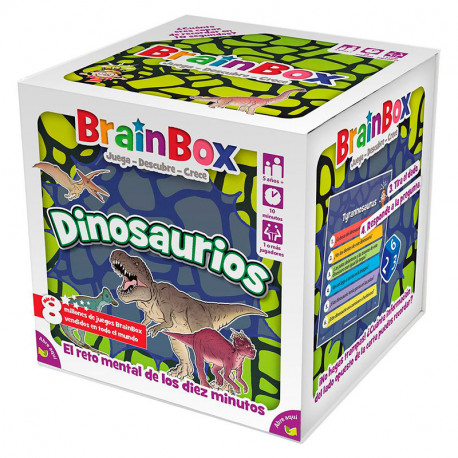 BrainBox Dinosaurios - juego de memoria