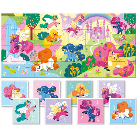 Baby Puzzle Collection Unicornios - 32 piezas