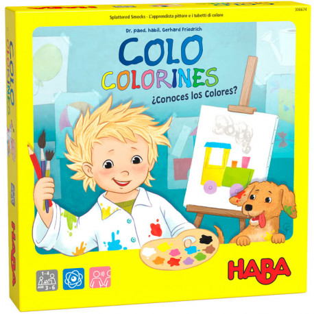 Colo Colorines - veloz juego de asociación para 2-4 jugadores