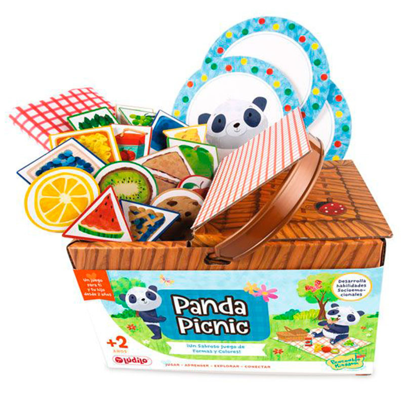 Panda Picnic - juego de formas y colores para peques
