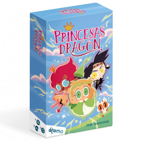Princesas Dragón - juego de cartas familiar para 2-5 jugadores