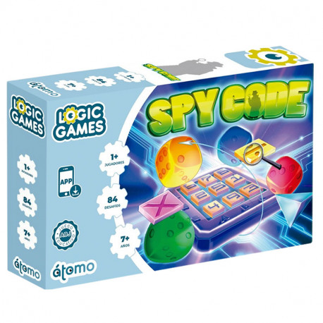 Spy Code juego de lógica de la LOGIC de Átomo Games - envío 24/48 - kinuma,com tienda de juegos de mesa