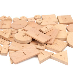 Sensory Logic Blocks - Juego sensorial de madera