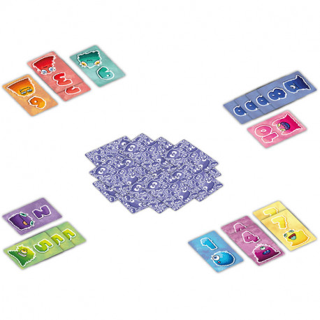Pelusas - juego de recolección de cartas para 2-6 jugadores