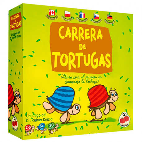 Carrera de Tortugas - juego de mesa para 2-4 jugadores