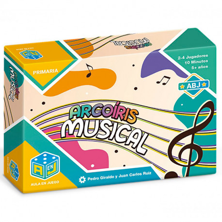 Arcoiris Musical - joc de cartes de competència musical