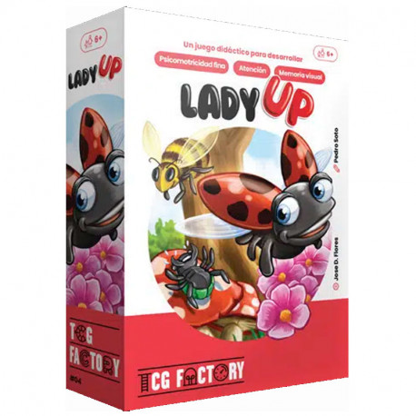 Lady Up - juego de rapidez visual para 2-5 jugadores