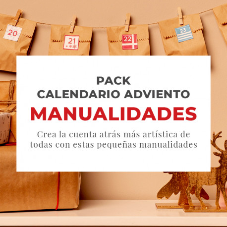 Pack Calendario de Adviento - Manualidades