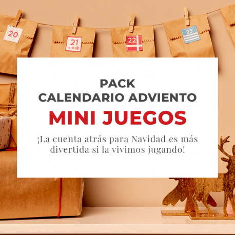 Pack Calendario de Adviento - Mini Juegos