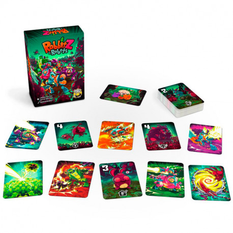 RabbitZ & Robots - juego de cartas para 1-5 jugadores