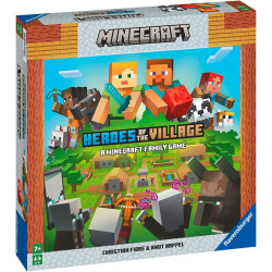 Minecraft Heroes of the Village - juego de mesa familiar