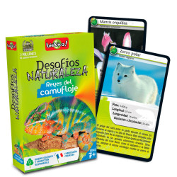 Desafíos de la Naturaleza: Reyes del Camuflaje - juego de cartas para 2-6 jugadores