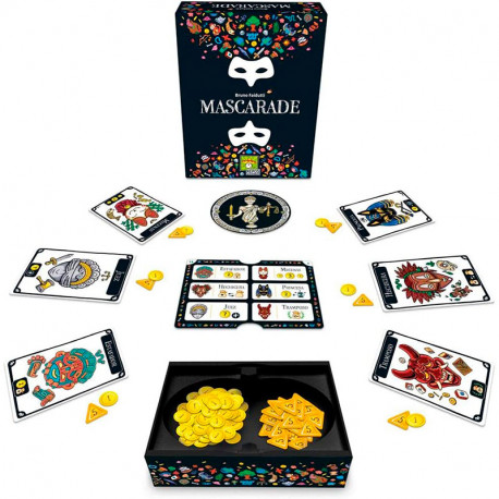 Mascarade - juego de cartas para 2-13 jugadores
