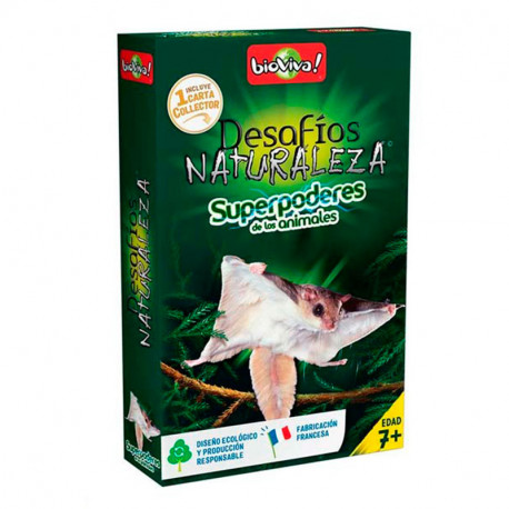 Desafíos de la Naturaleza: Reyes del Camuflaje - joc de cartes per a 2-6 jugadors