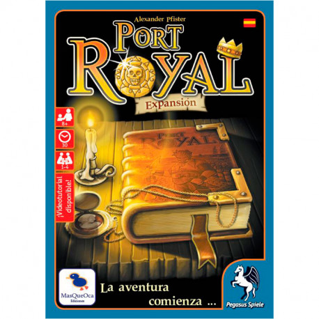 Expansión Port Royal: La aventura comienza... - juego de cartas para 1-4 jugadores