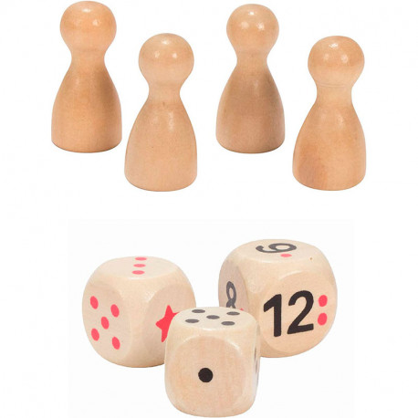 ¡Coje el número!- juego de mesa infantil para 2-4 jugadores