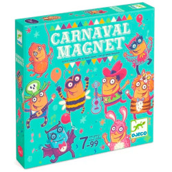Carnaval Magnet - Juego de habilidad y memoria para 2 jugadores