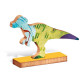 Woody Puzzle Dinosaurios - puzle de madera de 48 piezas