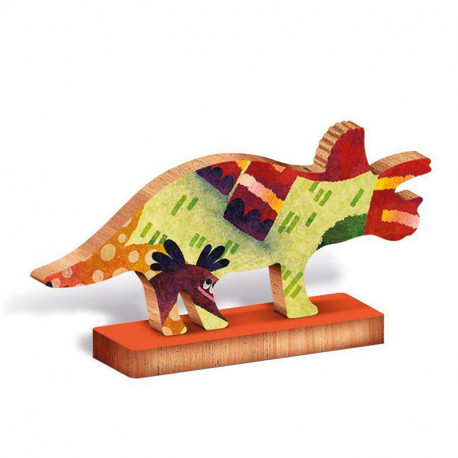 Woody Puzzle Dinosaures - puzle de fusta de 48 peces