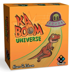 Kaboom Universe - joc de cartes per a 1-8 aliens