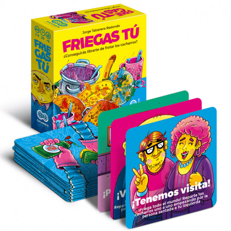 Comprar Friegas Tu - juego de cartas