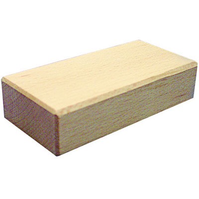 Sillar (bloque rectangular) 50x25x100mm Bloque de madera de construcción