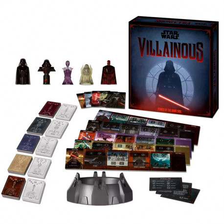 STAR WARS Villainous - juego de estrategia para 2-4 villanos intergalácticos