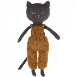 Gatito Chatón Negro - muñeco de tela