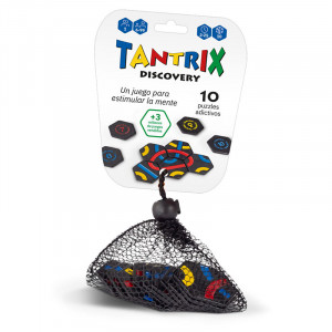 Tantrix Discovery con fichas negras en bolsa - puzzle juego