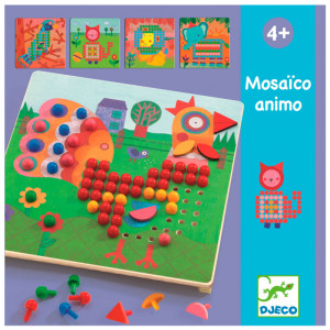 Mosaic Animo - colorit joc educatiu