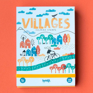 Calming Stamps Villages - Sellos con motivos de la ciudad