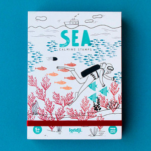 Calming Stamps Sea - Sellos con motivos del Mar