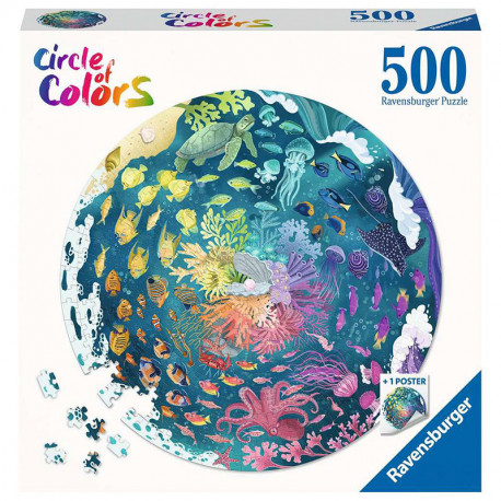 Puzle Circular - Circle of Colors Océano - 500 piezas
