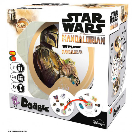 Dobble Star Wars The Mandalorian - juego de cartas de atención