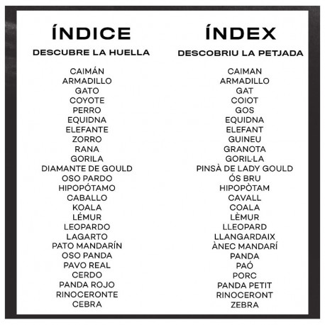 Descobriu la Petjada - Joc de memòria il·lustrat (català)