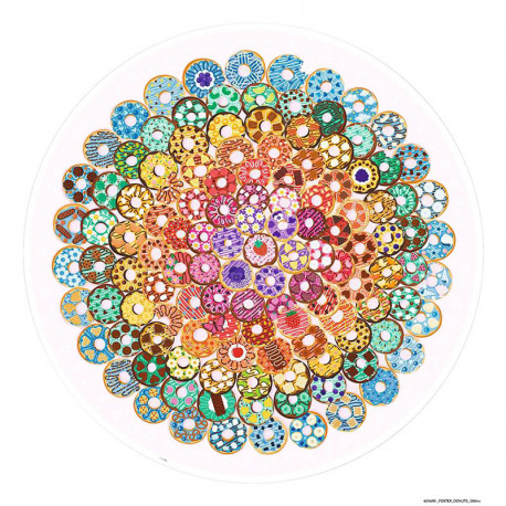 Puzle Circular - Circle of Colors Donuts - 500 piezas