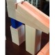 15 Cubos 50mm Bloques de madera de construcción
