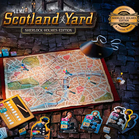 Scotland Yard - intuïtiu joc d'estratègia i cooperació per 2-6 jugadors