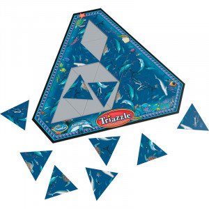 Triazzle Delfines - rompecabezas para 1 jugador