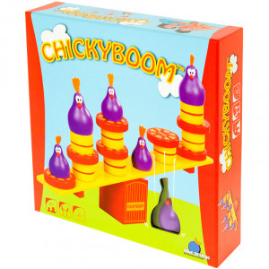 ChickyBoom - juego de equilibrio con pollos para 2-4 jugadores