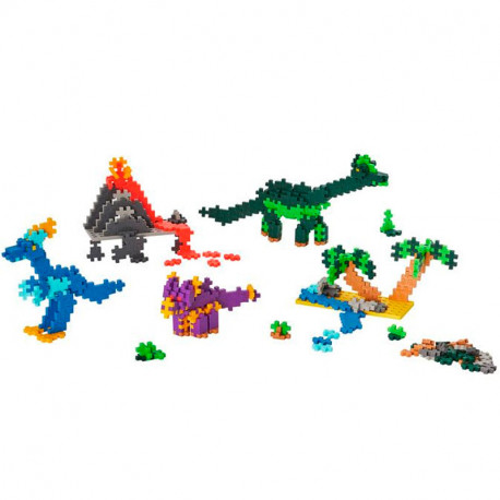Plus-Plus Mini Learn to Build Dinosaures 600 peces - joguina de construcció