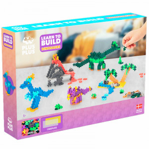 Plus-Plus Mini Learn to Build Dinosaurios 600 piezas - juguete de construcción