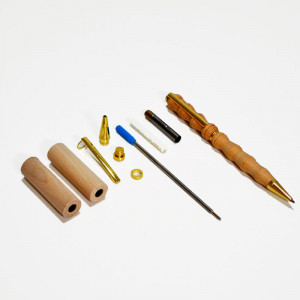 Set inicial para construir 3 bolígrafos de madera