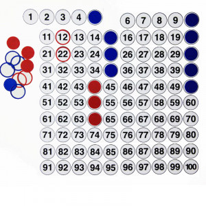 Gran Base 10 Set per a l'aula - Sistema Decimal amb 198 peces