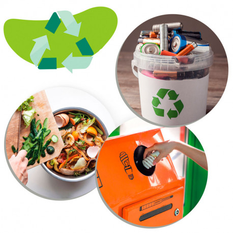 Las 3 R: Reduce, Reutiliza y Recicla - juego de observación y clasificación medioambiental