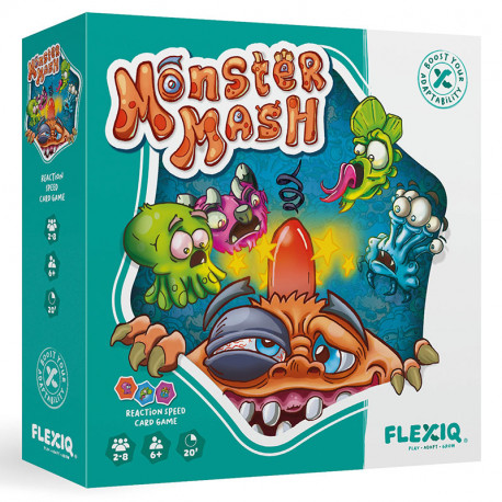 Monster Mash, Machaca al Monstruo - Juego de percepción, reacción y velocidad para 2-8 jugadores