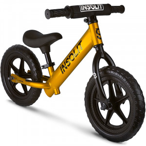 Bicicleta ligera sin pedales Crosscountry de Insolit Bikes - 12" DORADA