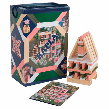 KAPLA Spring Box 200 piezas - Placas de construcciones de madera