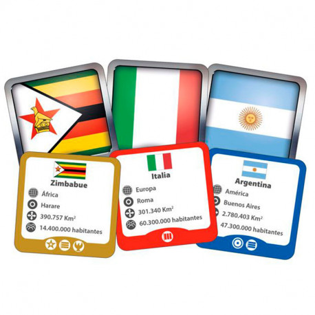 Banderea - juego de geografía para 2-10 jugadores